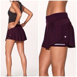 Lululemon quick pace skirt